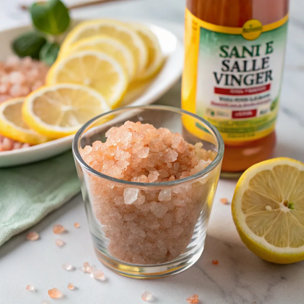 The Pink Salt Trick Recipe for Natural Weight Loss That Actually Works 4 Measuring pink salt for the pink salt trick recipe
