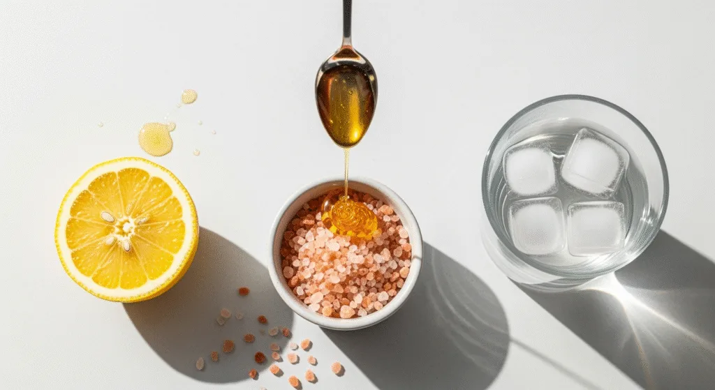 Salt and Ice Trick recipe ingredients
